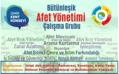İzmir K.K. Bütünleşik Afet Yönetimi Çalışma Grubumuz Kuruldu