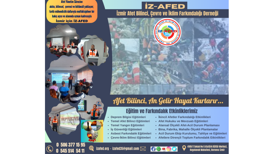 İZ-AFED Derneği Eğitimleri